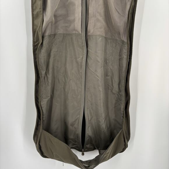 Briggs and Riley Travelware Hanging Garment Bag Olive Green 379-7 - Picture 4 of 8